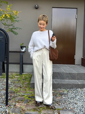 「アイテム（バッグ）」を使った、mikkoさん（レディース・161cm・30代）の冬コーディネート