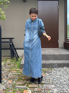 「アイテム（バッグ）」を使った、mikkoさん（レディース・161cm）の秋コーディネート
