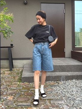 「Ungrid（アングリッド）のアイテム」を使った、mikkoさん（レディース・161cm）の夏コーディネート