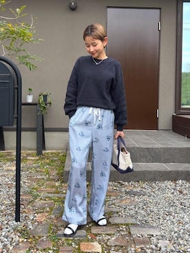 「L.L.Bean（エルエルビーン）のアイテム」を使った、mikkoさん（レディース・161cm）の春コーディネート