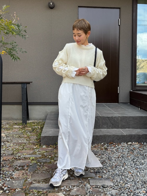 leinwande（ラインヴァンド） ニット セーター Open Cable Sweater