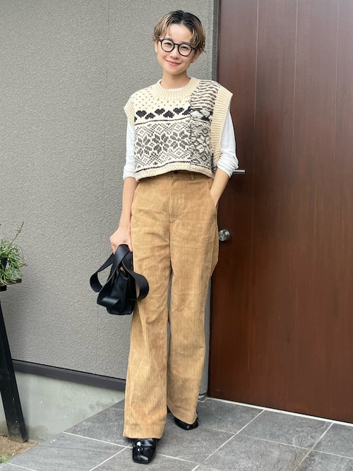 JANE SMITH フェアアイル ショートニットベスト JANE SMITH / JOHN SMITH（ジェーンスミスジョンスミス）の