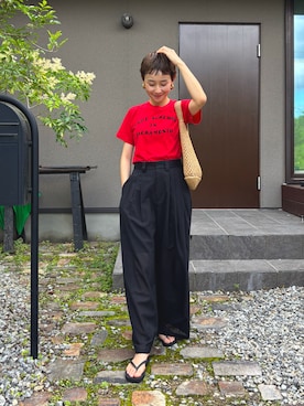 mikkoさん（レディース・161cm）の夏コーディネート