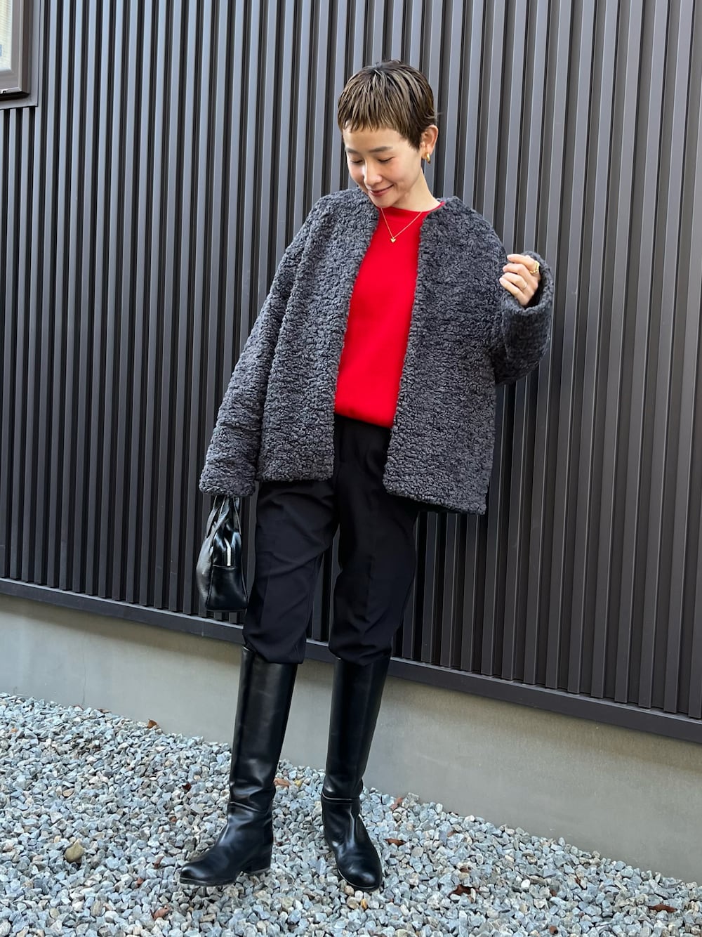 ＜Steven Alan＞LEATHER RIDING BOOTS/ロングブーツ Steven Alan＞LEATHER RIDING BOOTS/ロングブーツを使った人気