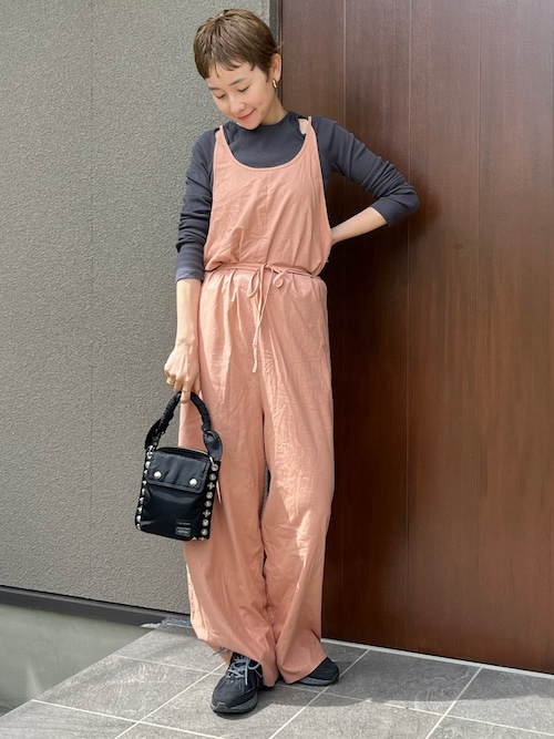 Baserange オールインワン 楽天市場】BASERANGE ベースレンジ サロペット YUMI JUMPSUIT