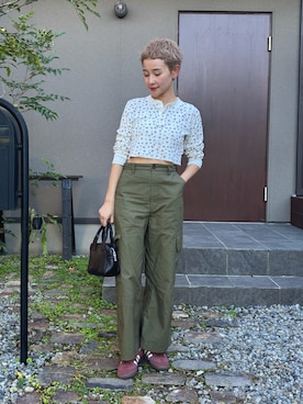 別注】＜FAITH MILLS for 6＞THERMAL HENRY PULLOVER TOP