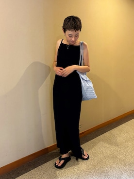 「feepur（フェピュール）のアイテム」を使った、mikkoさん（レディース・161cm）の夏コーディネート