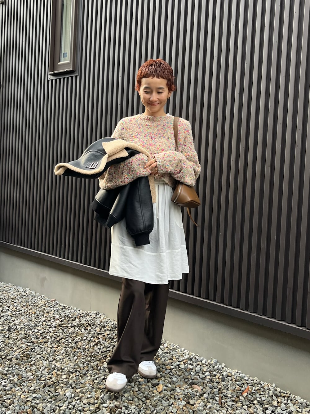 美品【ROKU ロク】マルチスラブ クルーネックニット　ネイビー　フリーサイズ 楽天市場】＜6(ROKU)＞マルチスラブ クルーネック ニット: 6(ROKU