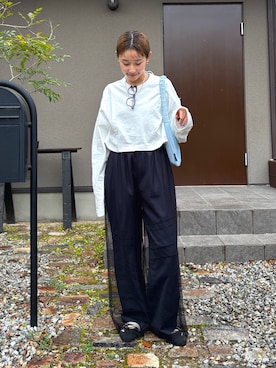 「PUMA（プーマ）のアイテム」を使った、mikkoさん（レディース・161cm）の春コーディネート