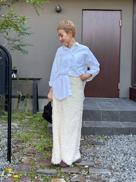 「アイテム（ハンドバッグ）」を使った、mikkoさん（レディース・161cm・30代）の秋コーディネート