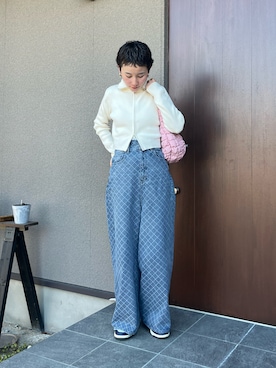 「COS（コス）のアイテム」を使った、mikkoさん（レディース・161cm）の冬コーディネート