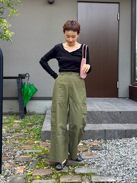 「SOAC（ソーク）のアイテム」を使った、mikkoさん（レディース・161cm）の秋コーディネート