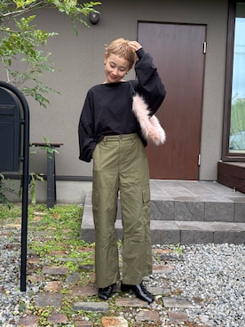 「アイテム（パンプス）」を使った、mikkoさん（レディース・161cm）の秋コーディネート