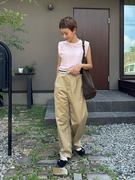 「アイテム（アクセサリー）」を使った、mikkoさん（レディース・161cm・30代）の秋コーディネート