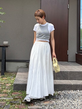 mikkoさん（骨格ナチュラル・レディース・161cm）の夏コーディネート
