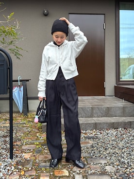 mikkoさん（レディース・161cm）の冬コーディネート