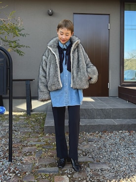 mikkoさん(レディース・161cm)の冬コーディネート