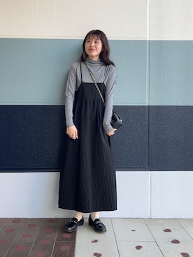 さとう よしえさんの「HARUTA ハルタ BIT LOAFER ビットローファー 239 BLACK」を使ったコーディネート