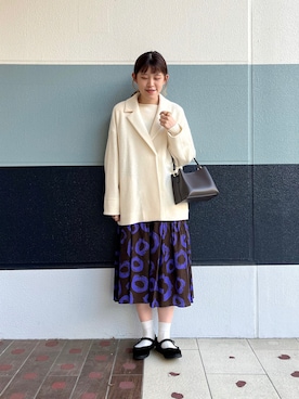 「nano・universe」｜「アイテム（その他）」を使った、さとう よしえさん（レディース・164cm）の秋コーディネート