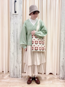 akariさん（レディース・156cm）の秋コーディネート