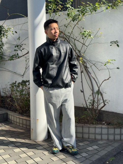 MANASTASH/マナスタッシュ/CHILLIWACK LEATHER PULLOVER