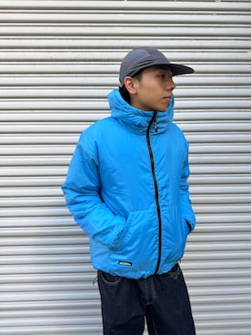 「MANASTASH（マナスタッシュ）のアイテム（パンツ）」を使った、Eitaさん（メンズ・180cm）の秋コーディネート