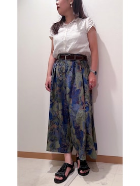 「Diego Bellini（ディエゴベリーニ）のアイテム」を使った、AOIさん（レディース・155cm）の秋コーディネート