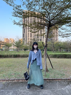 「a fadのアイテム」を使った、tzzzzzuさん（レディース・168cm）の夏コーディネート