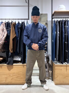 「XLARGE（エクストララージ）のアイテム（その他アウター）」を使った、guriさん（メンズ・173cm）の秋コーディネート