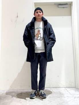 「Franklin Climbing（フランクリンクライミング）のアイテム（その他アウター）」を使った、hirokyun25さん（メンズ・175cm）の秋コーディネート