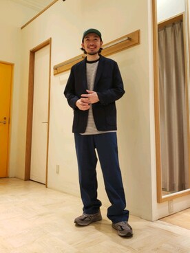 ながやまさん(メンズ・176cm)の春コーディネート