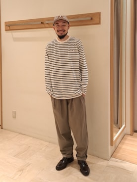 ながやまさん(メンズ・176cm)の秋コーディネート