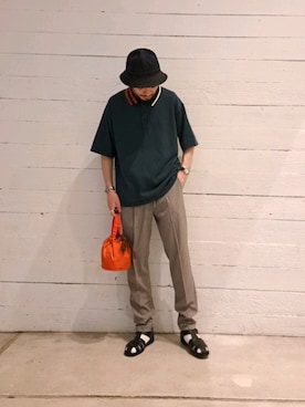 ながやまさん（メンズ・176cm）の夏コーディネート