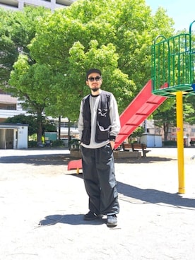 ながやまさん（メンズ・176cm）の春コーディネート