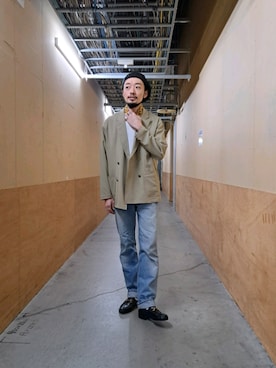 ながやまさん(メンズ・176cm)の春コーディネート