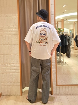 「FREDY MAC（フレディーマック）のアイテム」を使った、ながやまさん（メンズ・176cm）の夏コーディネート
