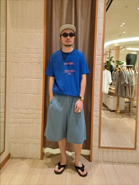ながやまさん(メンズ・176cm)の夏コーディネート