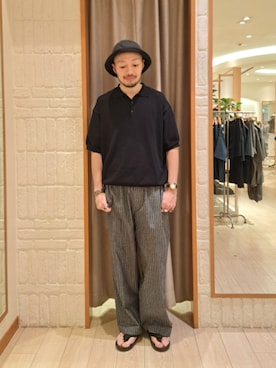 ながやまさん(メンズ・176cm)の夏コーディネート