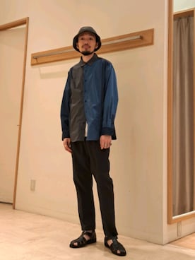 ながやまさん(メンズ・176cm)の春コーディネート