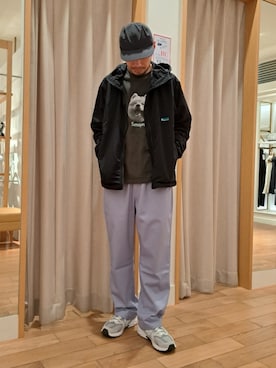 「halo commodity（ハロ　コモディティー）のアイテム」を使った、ながやまさん（メンズ・176cm）の秋コーディネート