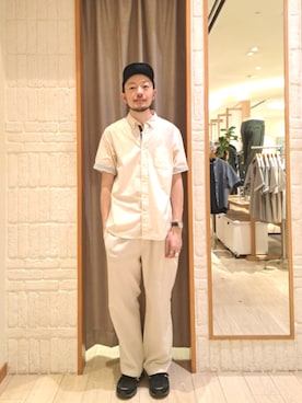 ながやまさん(メンズ・176cm)の夏コーディネート