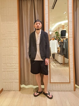 ながやまさん（メンズ・176cm）の夏コーディネート