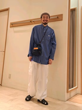 ながやまさん(メンズ・176cm)の春コーディネート