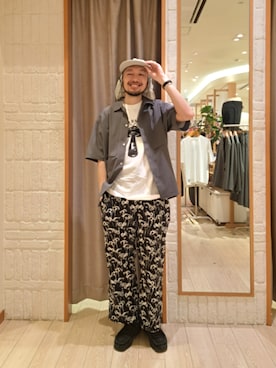 ながやまさん(メンズ・176cm)の春コーディネート