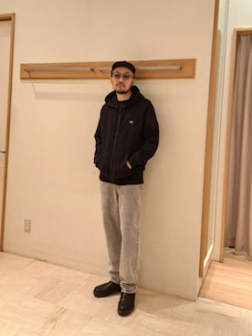 「FREDY&GLOSTER」｜ながやまさん（メンズ・176cm）の秋コーディネート