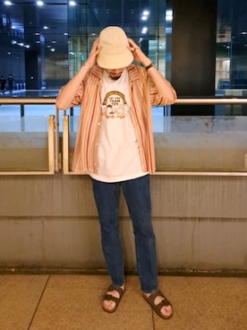 ながやまさん(メンズ・176cm)の夏コーディネート