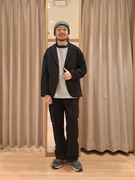 ながやまさん（メンズ・176cm）の秋コーディネート