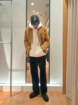 「ジャックパーセル」｜ながやまさん（メンズ・176cm）の冬コーディネート