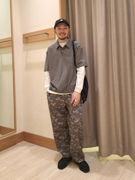 ながやまさん(メンズ・176cm)の春コーディネート