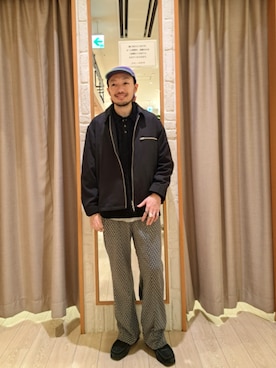 ながやまさん（メンズ・176cm）の冬コーディネート